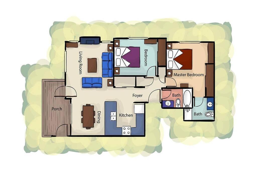 Walk To Downtown * 6 Guests * Pets * A/C! * No Stairs! Apartment Leavenworth Exterior photo
